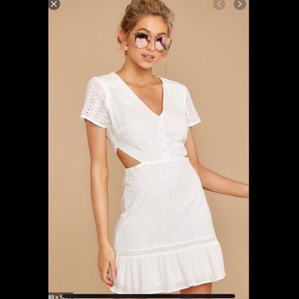 RDB White dress NWT